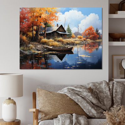 Point de vue du lac Lakehouse Hideaway Pointillism - Lake House Cottage
