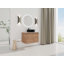 Meuble-lavabo mural avec lavabo d'art en céramique et porte à fermeture en douceur-2038995863-2038995865