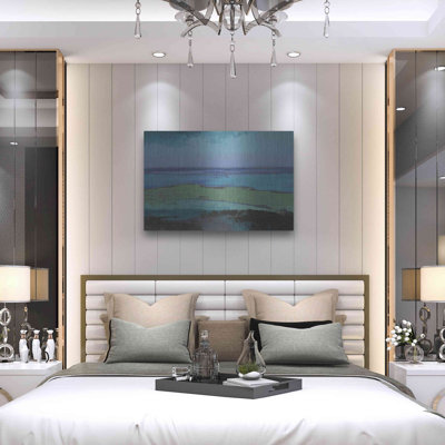 Art mural en métal Brayden Studio® «Low Tide Killala» par Grainne Dowling