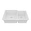 Évier de cuisine à double cuve encastrable Karran Quartz 32 po x 21 1/4 po 60/40-49947629