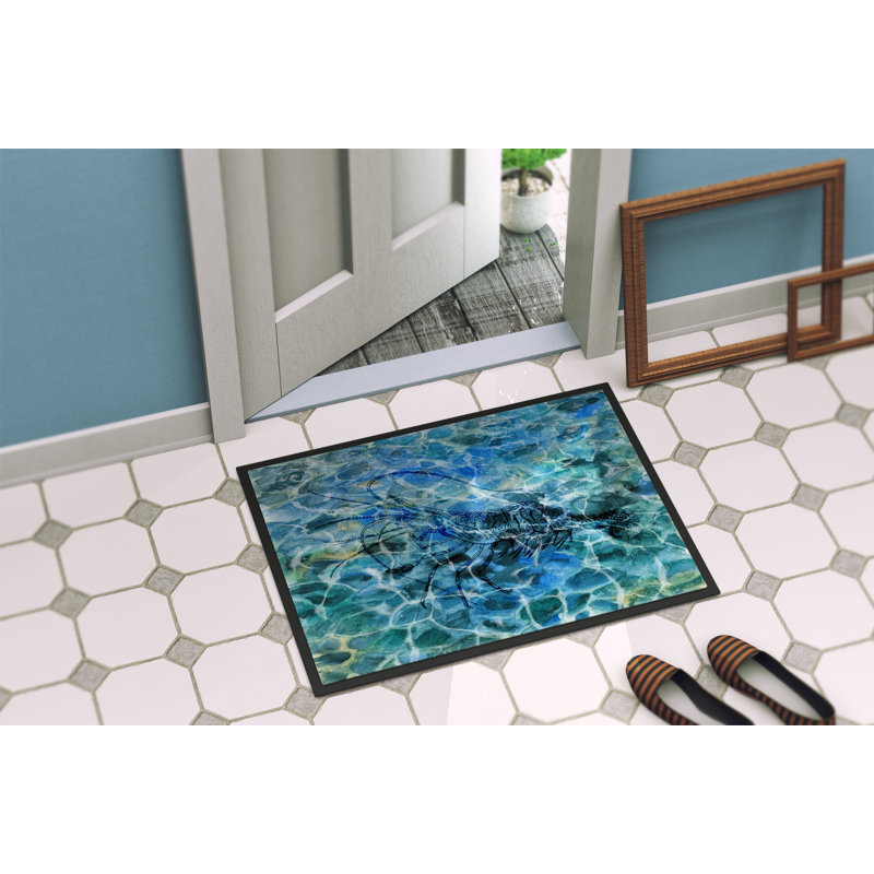 Tapis d'extérieur antidérapant Odin Longshore Tides, L 36 po x L 24 po