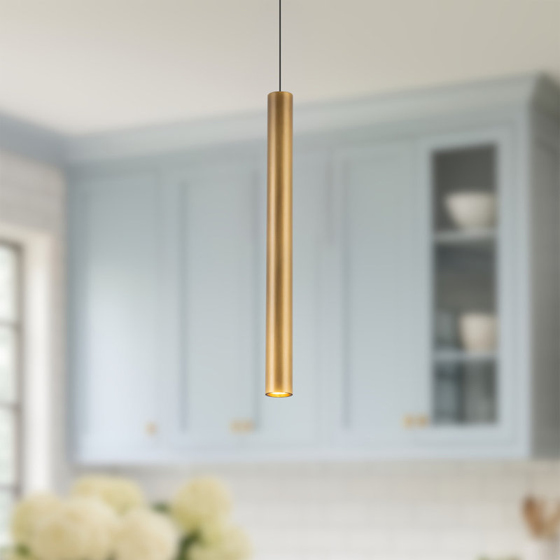Luminaire suspendu 20 po Mason, Laiton, Laiton