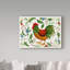 « coq green brown », art sur toile-31975242