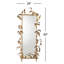 Bamboo Mirror-Antique Gold