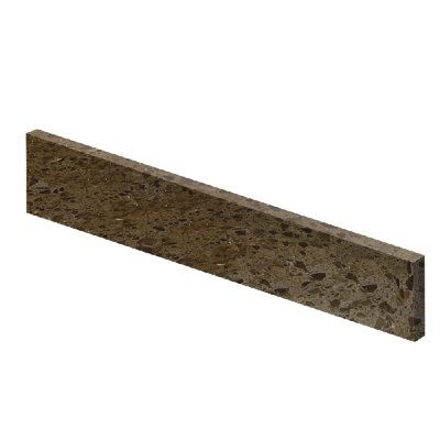 Cultured Marble 22-in Right-Hand Side Splash