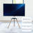 VIVO Artistic Easel 43" to 65" Screen Studio TV Tripod Adjustable Floor Stand with Shelf (STAND-TV65A-S)