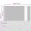 150 cm H x 5000 cm W Steel Border Fencing