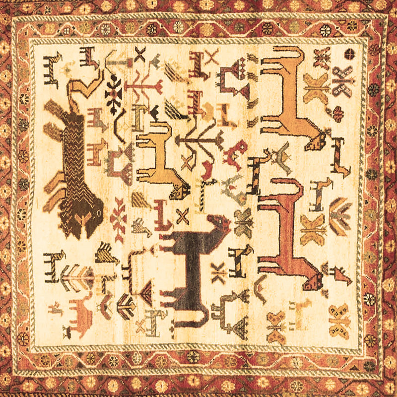 Olicia Southwestern Indoor Rug, Square 7'