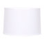Abat-jour Polylinen, blanc, rond