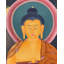Bouddha Shakyamuni Thangka (Thangka sans brocart)
