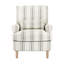 Fauteuil d'appoint surdimensionné en lin avec coussin lombaire et pieds Rickon de 32 po de largeur, pour le salon, la chambre à coucher et le bureau-129513835