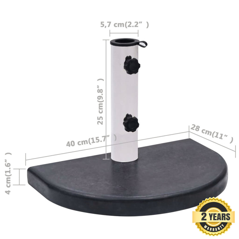 Aimsley 10.5kg Free Standing Umbrella Base