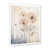 White Single Picture Framed