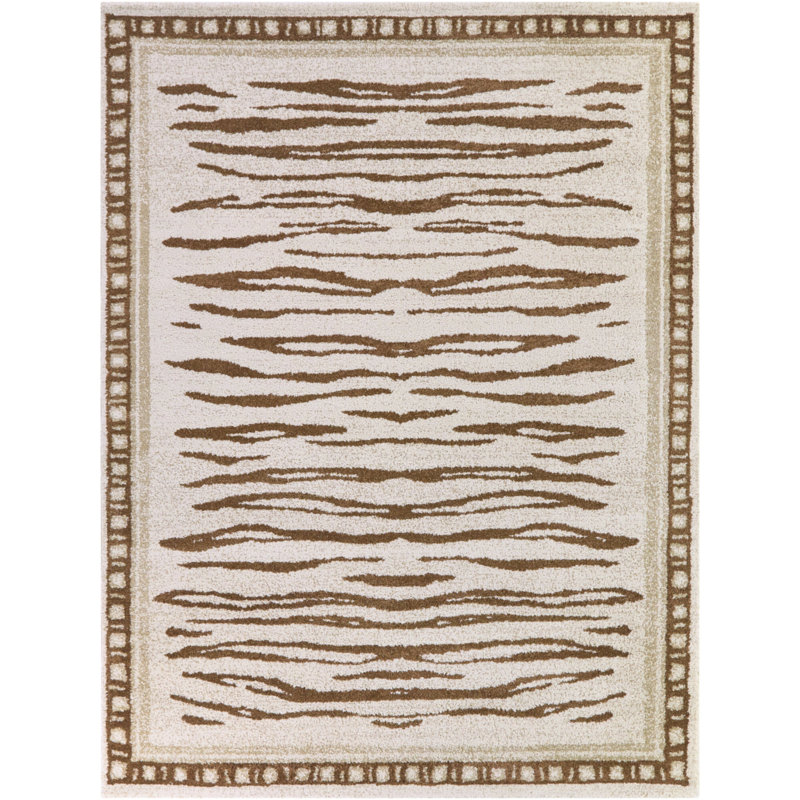 Tapis brun clair Rhea, Rectangle 7 pi 10 po x 10 pi