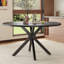 120 cm Beech Round Dining Table-497877929