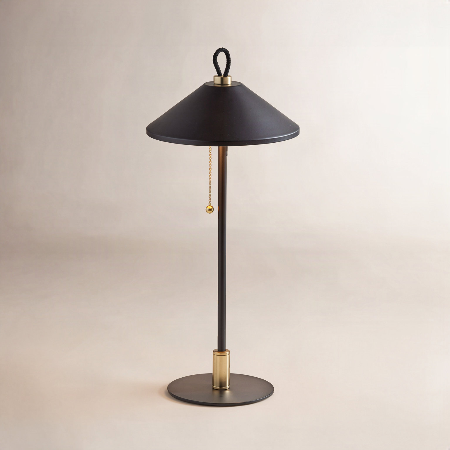 Abington Metal Desk Lamp, Black, Black