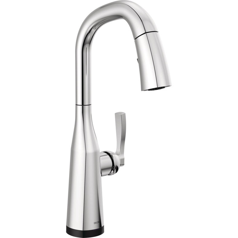 Stryke Pull Down Touch Bar Faucet with Touch2O Technology and With Accessories, Chrome