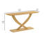 Console en bois massif 57,25 po Lyndel-1655909732