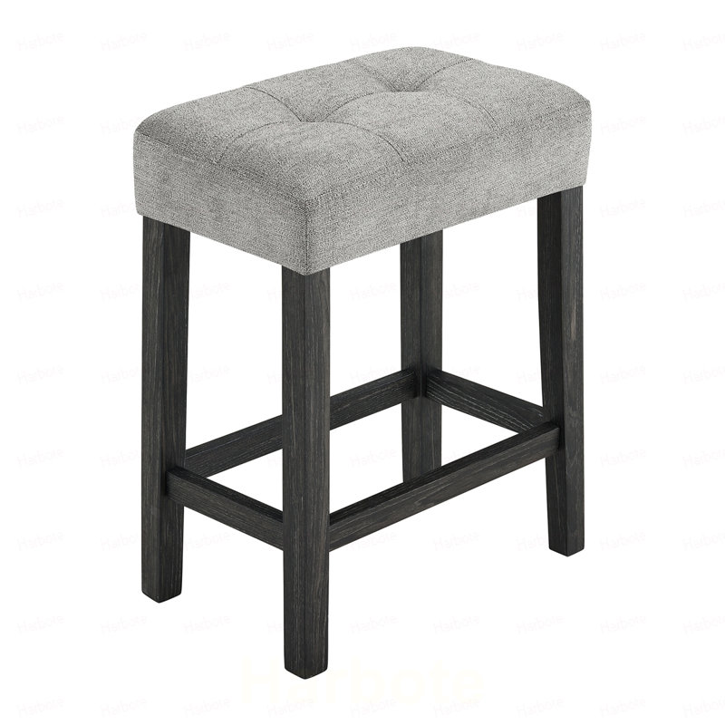 Ensemble de table de bar avec prise de courant, ensemble de table de bar et chaises, ensemble de table de salle à manger 4 pièces, ensemble de table de petit-déjeuner industriel, pour le salon, la salle à manger, la salle de jeux