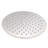 8" Round Thin Rainfall Shower Head with 1/2" IPS x 19" IPS Wall Mount 90-Degree Arm and Flange-107243745
