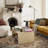 Audrei 86'' Velvet Square Arm Sofa-1139494196