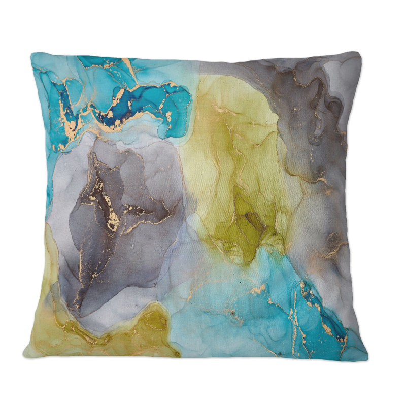 Coussin Blue Luxury, 16 po x 16 po
