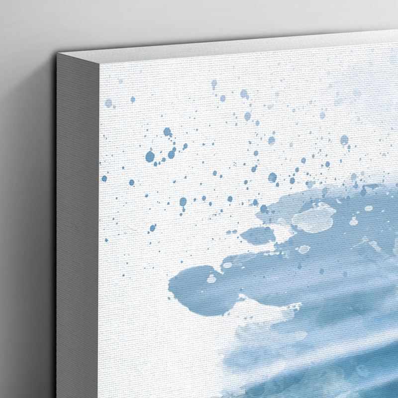 Drop of Water Rain - Wall Art, 50cm H x 76cm W, Wrapped Canvas