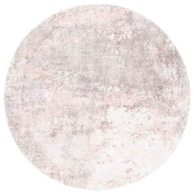 Mcelroy Abstract Hand-Woven Flatweave Pink Area Rug