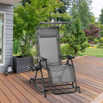 Reclining Outdoor Lounge Chair