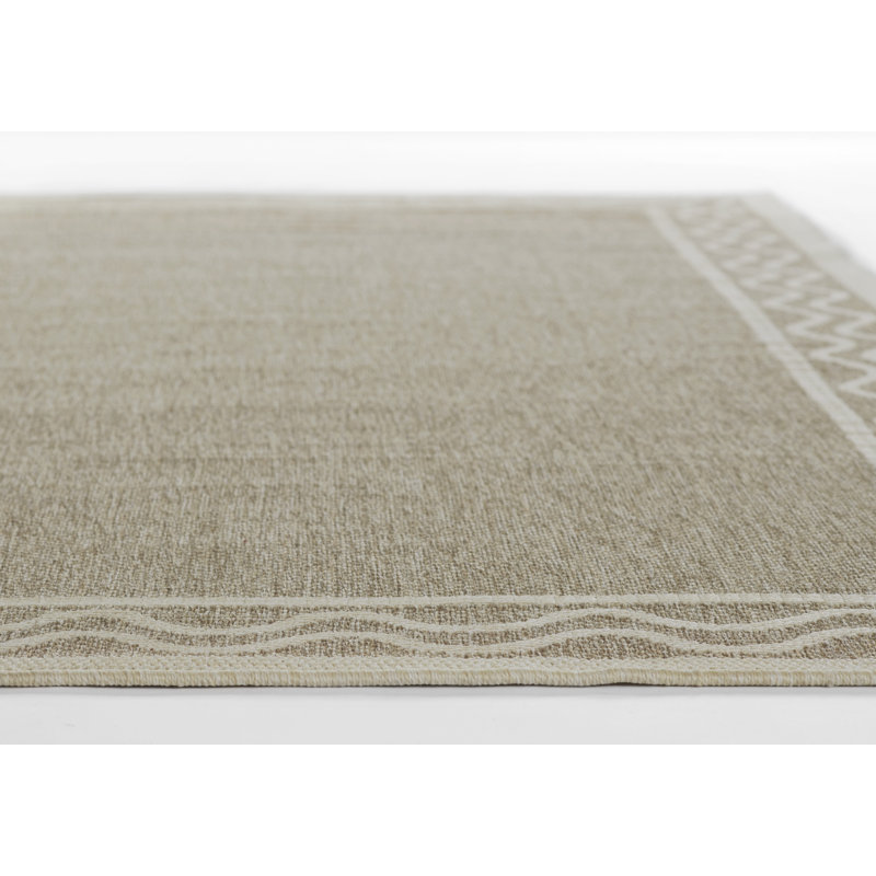 Gray Diamond Pattern Rectangular Wool Blend Rug