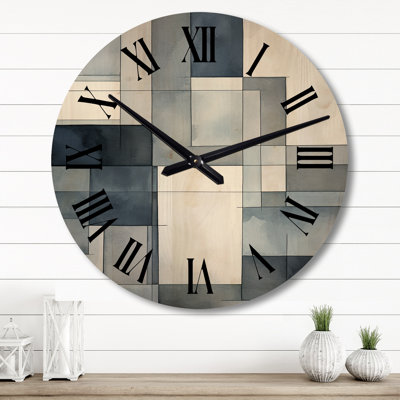 Horloge murale Cubist Dreams