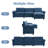 Avrilynn Upholstered Cloud Sofa&Couch with Ottoman-1505882053-1485463776