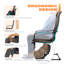 Nevan C-spring Outdoor Motion PVC-Coated Polyester Dining Chairs with Foam-Padded and Iron Chair Frame-1124034599-1124034598