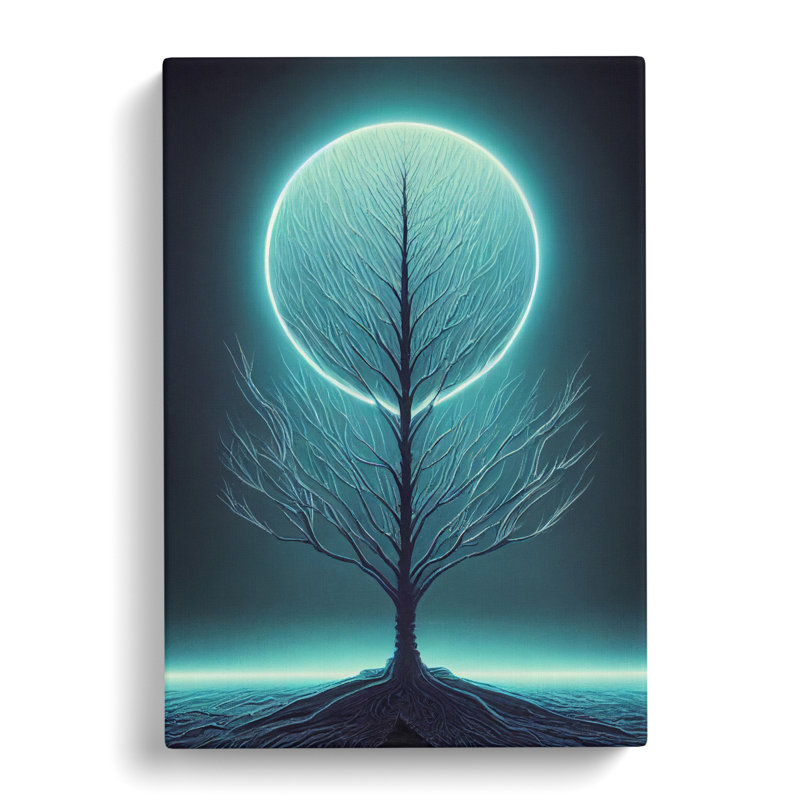 Contemporary Tree Vol.6 - Wrapped Canvas Print, 76cm H x 50cm W x 3cm D