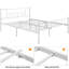 Delaenie Metal Platform Bed-534920295-534920292