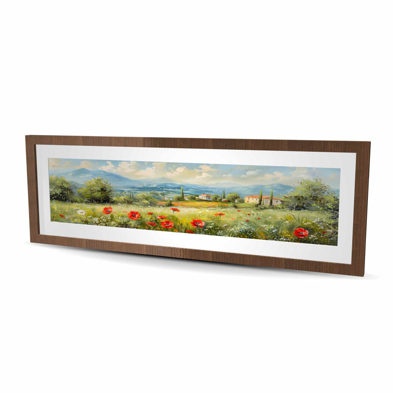 Pois rouges - reproduction encadrée mat pour la décoration intérieure | Art moderne