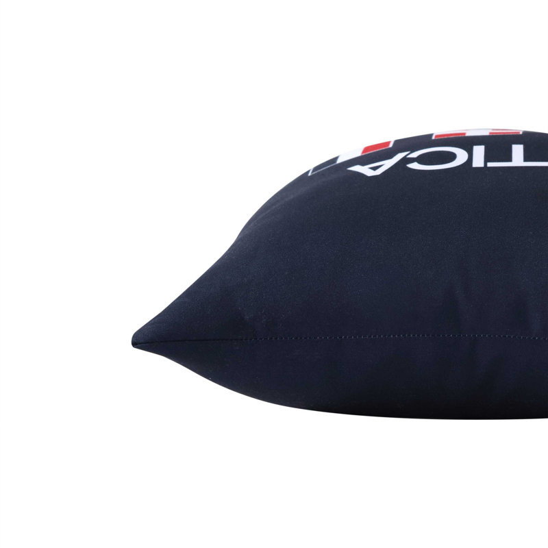 Nautica Flag Blue Throw Pillow, Flag Blue