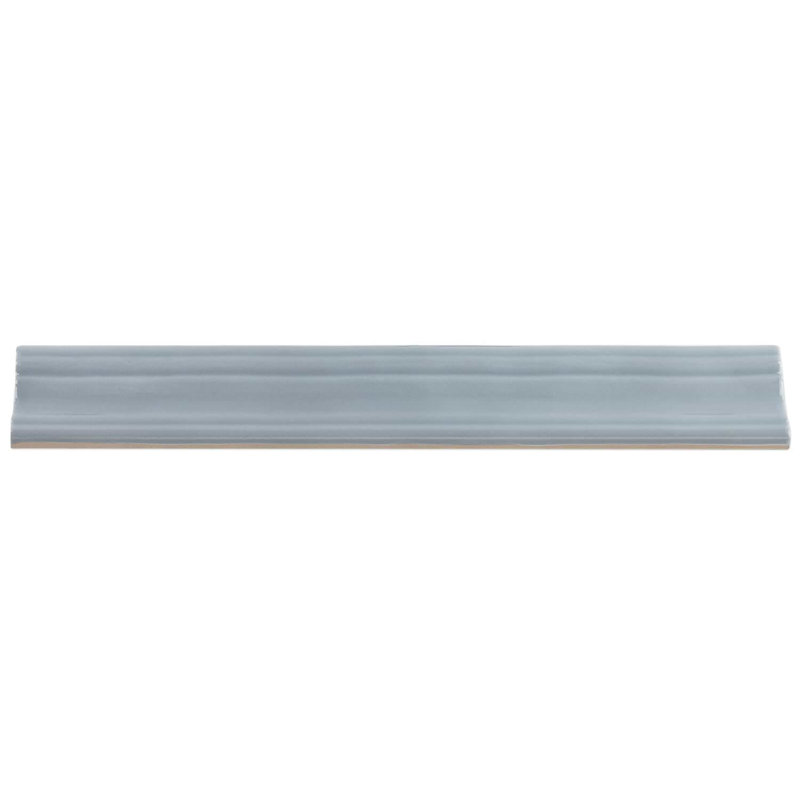 Manchester 2x12 Ceramic Chair Rail Liner, Blue