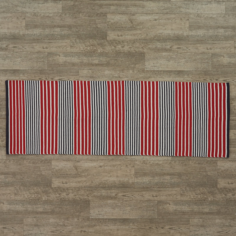 Oyama Cotton Striped Indoor Rug