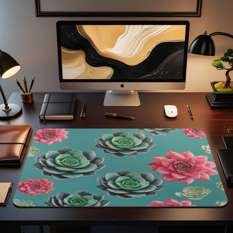 Polyester Desk Pad, 23.6x13.8
