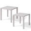 Table d'appoint carrée en aluminium-359549563
