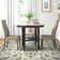 Ebeling Round Faux Marble Top Dining Table