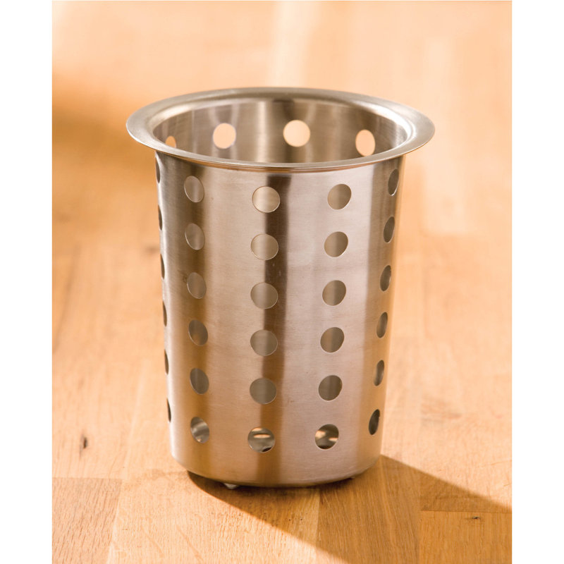 Stainless Steel Utensil Crock
