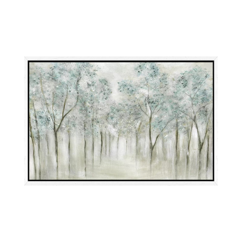 Neutral Spring - Print on Canvas, 66.04 cm H x 45.72 cm W, White Framed