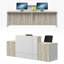 Bureau de réception moderne et minimaliste - Comptoir, bureau, salon et vente au détail-597908130