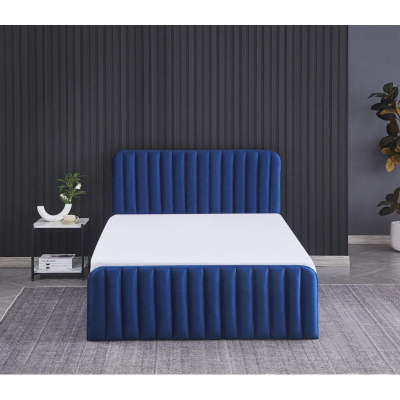 Abgail Upholstered Ottoman Storage Bed, Small Double (4')