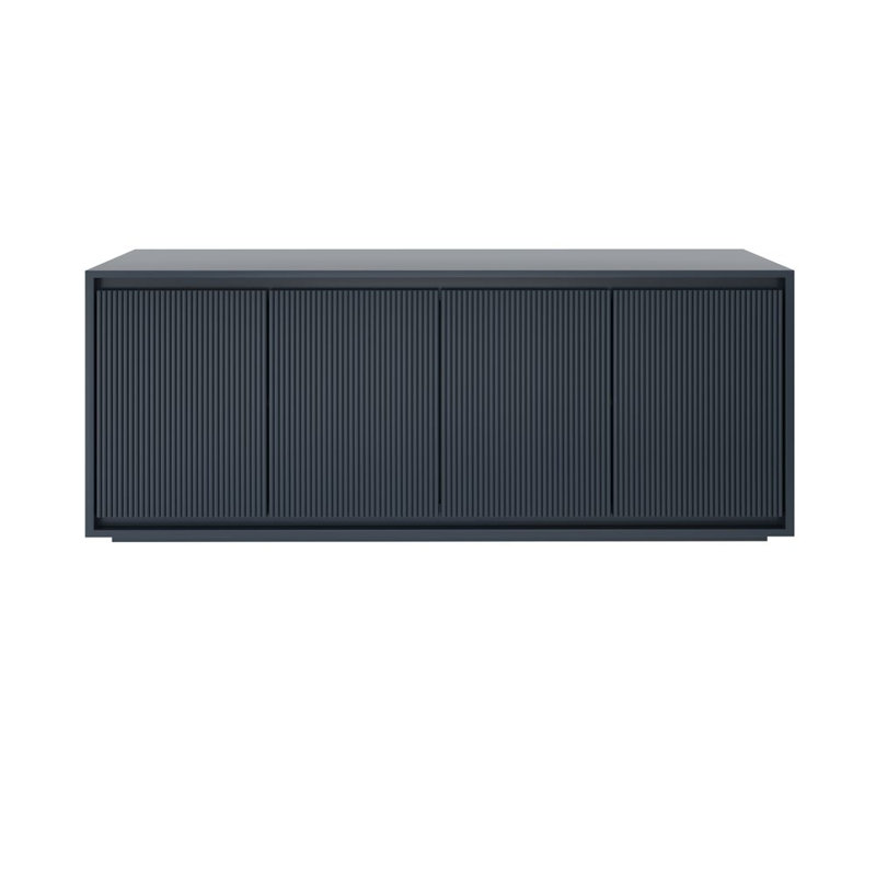 Ember Console Table, 72", Hague Blue