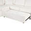 Divan-lit modulaire avec canapé-lit de rangement de 112,2 po-176782305
