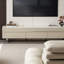 Meuble télé simple et léger de luxe kaki