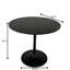 Table de salle à manger élégante à piédestal moderne 30 po avec dessus en marbre-1984329285